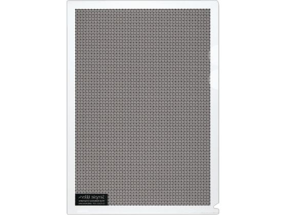 プラス カモフラージュホルダー A4 クリアー 5枚 89-430FL127CH5P 1パック（ご注文単位1パック)【直送品】