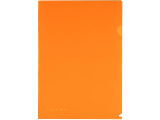 >プラス ブラインドホルダー 不透明 A4 オレンジ 88493 FL-109CH 1枚（ご注文単位1枚)【直送品】