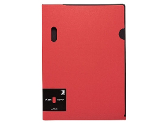 キングジム カラーホルダー(D-PRODUCTS) A4タテ 赤 5枚 770アカ 1パック(ご注文単位1パック)【直送品】