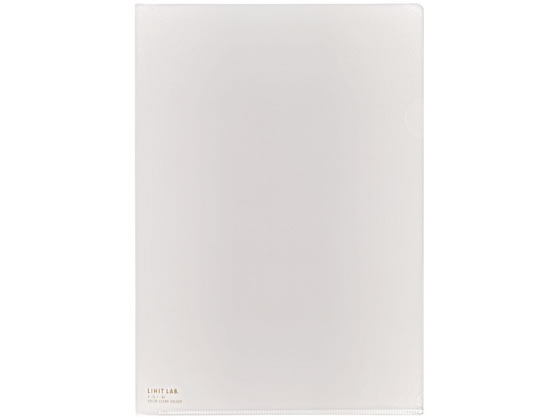リヒトラブ カラークリヤーホルダー B4タテ 乳白 5枚 F-78B-1 1パック（ご注文単位1パック)【直送品】