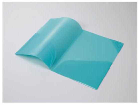 コクヨ ハードクリヤーホルダー モッテ A3見開き ライトブルー フ-LM755LB 1枚(ご注文単位1枚)【直送品】