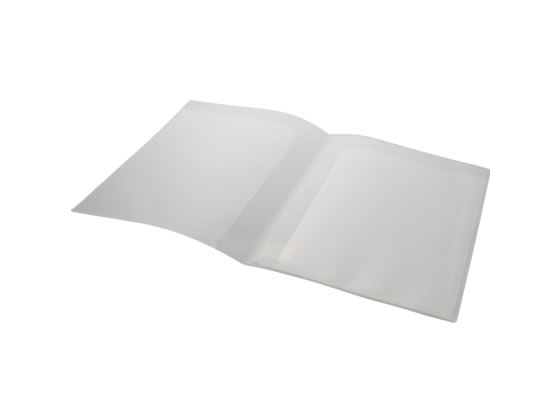 ビュートン スマートホルダー 4ポケット A4 背幅2mm クリアー 20冊 1箱（ご注文単位1箱)【直送品】