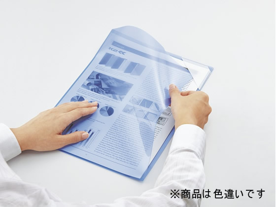 コクヨ クリヤーホルダー〈K2〉A4 脱落防止ストッパー付 透明 10枚 1パック（ご注文単位1パック)【直送品】