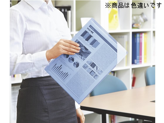 コクヨ クリヤーホルダー〈K2〉A4 脱落防止ストッパー付 透明 10枚 1パック（ご注文単位1パック)【直送品】