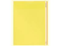 キングジム Mホルダー A4タテ 収納幅10mm 黄 5枚 733キイ 1パック（ご注文単位1パック)【直送品】