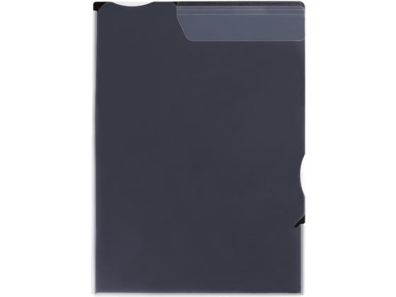 キングジム スーパーハードホルダー(マチ付き) A4タテ 黒 758クロ 1枚(ご注文単位1枚)【直送品】