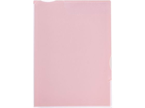 キングジム スーパーハードホルダー マチ付 A4 ピンク CN758ヒン 1枚（ご注文単位1枚)【直送品】