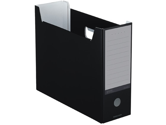 コクヨ ファイルボックス〈NEOS〉A4 ブラック A4-NELF-D 1個（ご注文単位1個)【直送品】