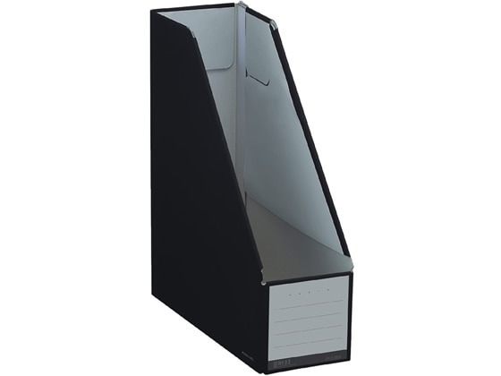 コクヨ ファイルボックス〈NEOS〉スタンド A4タテ ブラック 1個(ご注文単位1個)【直送品】