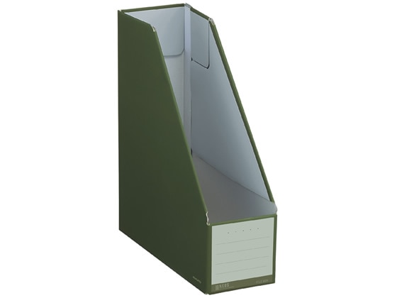 コクヨ ファイルボックス〈NEOS〉スタンド A4タテ オリーブグリーン 1個(ご注文単位1個)【直送品】