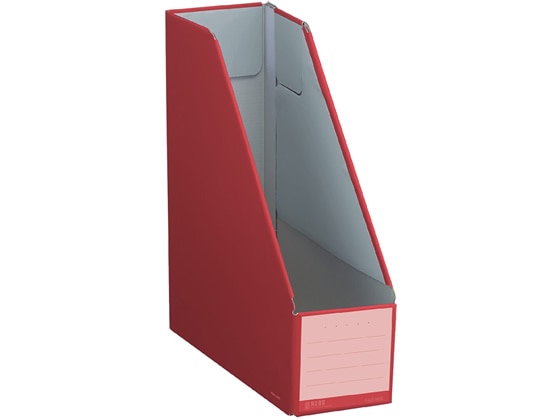 コクヨ ファイルボックス〈NEOS〉スタンド A4タテ カーマインレッド 1個(ご注文単位1個)【直送品】