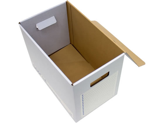 プラス サンプルボックス〈エコノミータイプ〉 A4 背幅200mm ブルー 1個（ご注文単位1個)【直送品】