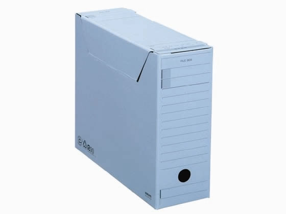 コクヨ ファイルボックス-FS〈Fタイプ〉A4ヨコ 背幅102mm 青 5冊 1パック（ご注文単位1パック)【直送品】