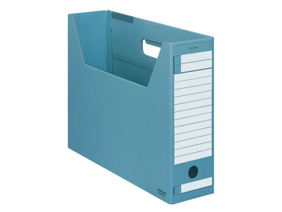 コクヨ ファイルボックス-FS〈Dタイプ〉B4ヨコ 背幅102mm 青 1冊(ご注文単位1冊)【直送品】