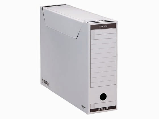 コクヨ ファイルボックス-FS〈Bタイプ〉B4ヨコ 背幅102mm グレー 1冊(ご注文単位1冊)【直送品】