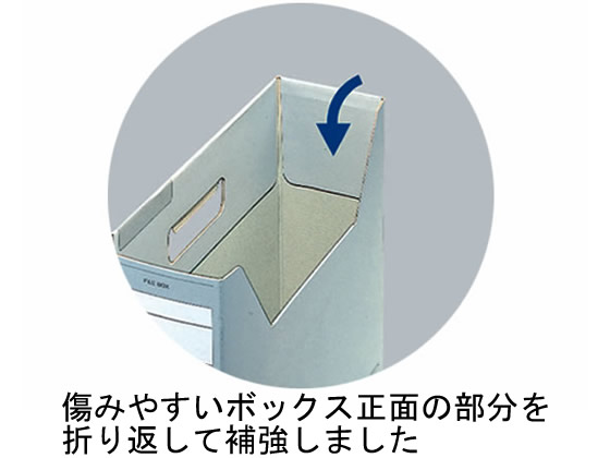 コクヨ ファイルボックス-FS〈Dタイプ〉B4ヨコ 背幅102mm 緑 5冊 1パック(ご注文単位1パック)【直送品】