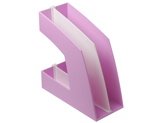 ソニック ファイルボックス A4タテ 背幅107mm ピンク FB-708-P 1個(ご注文単位1個)【直送品】