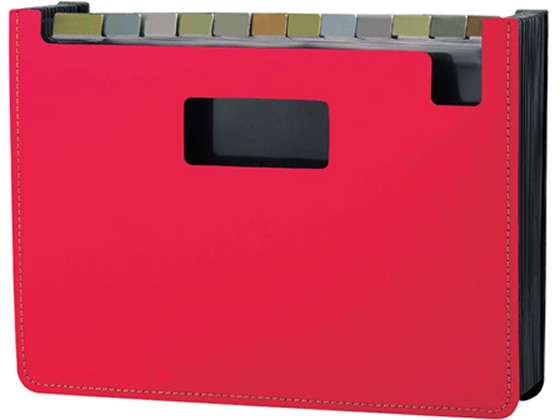 セキセイ ドキュメントスタンド 発泡美人 A4ヨコ レッド FB-2312-20 1冊(ご注文単位1冊)【直送品】