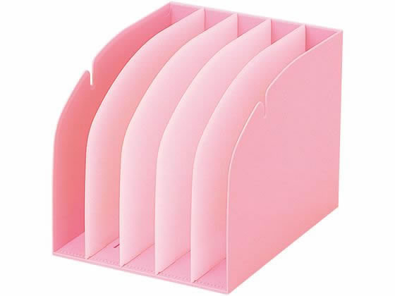 リヒトラブ カルテフォルダースタンド ピンク HK860-5 1個(ご注文単位1個)【直送品】
