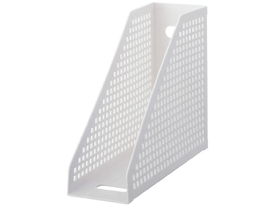 セキセイ シスボックス A4タテヨコ両用 背幅105mm 白 SBX87 1個(ご注文単位1個)【直送品】