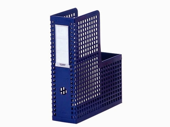 セキセイ シスボックス A4タテ 背幅85mm 青 SBX85 1個(ご注文単位1個)【直送品】