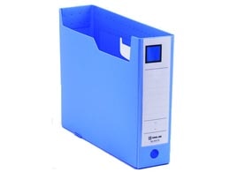 キングジム GボックスPP A4ヨコ 背幅78mm 青 1冊(ご注文単位1冊)【直送品】