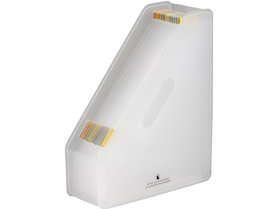 セキセイ セマック ドキュメントスタンド A4タテ 13ポケット ホワイト MA320070 1個(ご注文単位1個)【直送品】