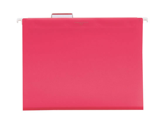 リヒトラブ ハンギングフォルダー A4ヨコ 赤 5枚 G1641-3 1パック(ご注文単位1パック)【直送品】