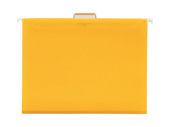 リヒトラブ ハンギングフォルダー A4ヨコ 黄 5枚 G1641-5 1パック(ご注文単位1パック)【直送品】