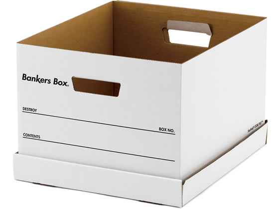 フェローズ バンカーズボックス 703Sボックス A4 黒 3個 1005901 1パック(ご注文単位1パック)【直送品】