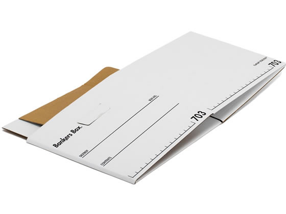 フェローズ バンカーズボックス 703Sボックス A4 黒 3個 1005901 1パック(ご注文単位1パック)【直送品】