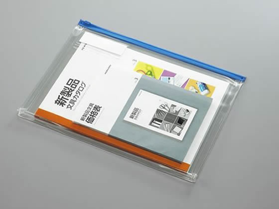 コクヨ カラーソフトクリヤーケースC〈マチ付き〉 B4 白 クケ-324W 1枚(ご注文単位1枚)【直送品】