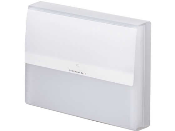 リヒトラブ スーパービュー・ドキュメントケース A4 ホワイト G5601-0 1冊(ご注文単位1冊)【直送品】