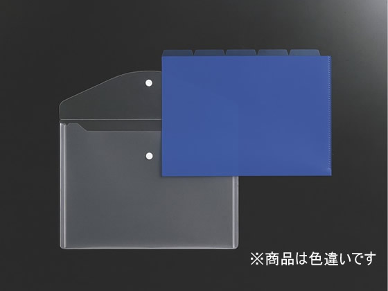 コクヨ ホルダーインケース〈K2〉A4 5山仕切り付 緑 K2フ-7705G 1冊（ご注文単位1冊)【直送品】