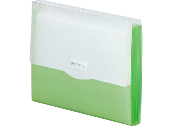 リヒトラブ REQUEST ドキュメントファイル A4 イエローグリーン G5610-6 1冊(ご注文単位1冊)【直送品】