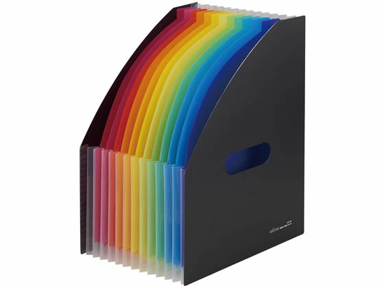 セキセイ アドワン レインボー ドキュメントスタンド A4タテ AD-2701-60 1冊(ご注文単位1冊)【直送品】
