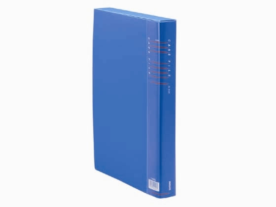 コクヨ ケースファイル A4 背幅35mm 青 フ-930NB 1冊(ご注文単位1冊)【直送品】