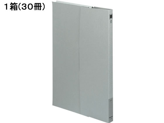 コクヨ ケースファイル A4 グレー 30冊 フ-950M 1箱(ご注文単位1箱)【直送品】