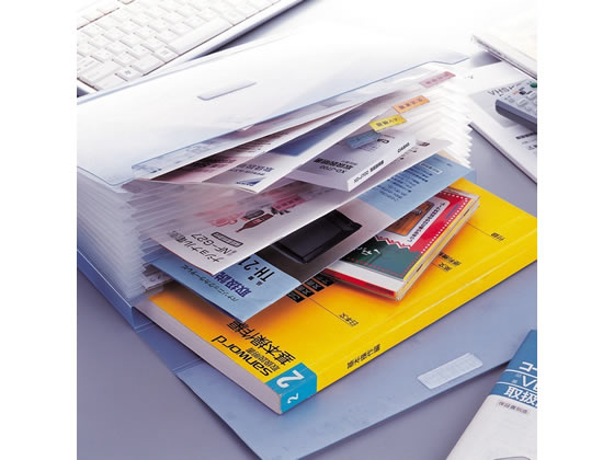 リヒトラブ REQUEST スーパーヴュー・ドキュメントケース 長3封筒 ホワイト 1冊(ご注文単位1冊)【直送品】