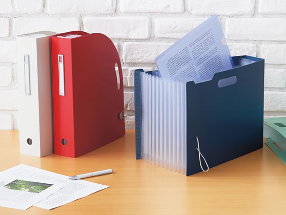 リヒトラブ noie-style ドキュメントボックス A4タテ ホワイト 4冊 1箱(ご注文単位1箱)【直送品】