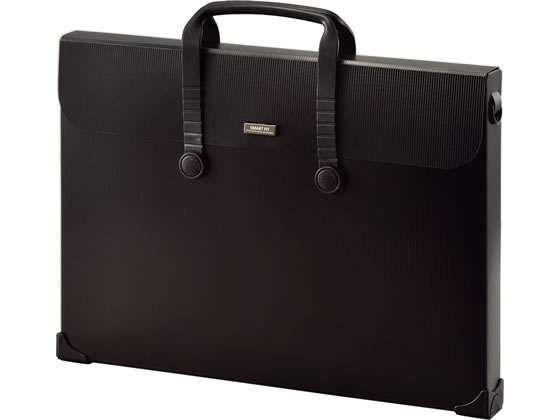 リヒトラブ SMART FIT キャリングバッグ A3 ブラック A-7631-24 1個(ご注文単位1個)【直送品】