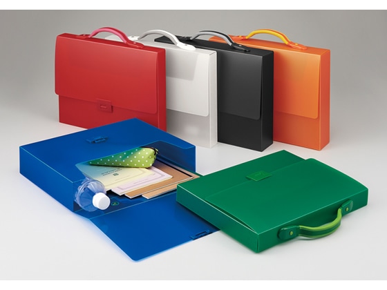 キングジム キャリングケース TeFit A4 収納幅70mm 黒 1冊（ご注文単位1冊)【直送品】