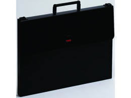 キングジム デザイナーズケース A3 黒 3243 1個(ご注文単位1個)【直送品】