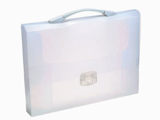 ビュートン スマートキャリアグリップボックス A4 取っ手付 クリア 1冊(ご注文単位1冊)【直送品】