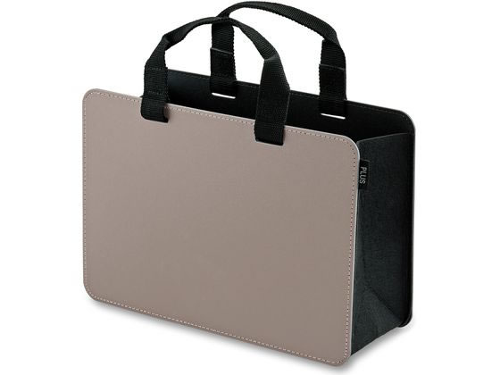 プラス モバイルバッグ モバイルバッグ+ ワイドタイプ ベージュ 91461 1個(ご注文単位1個)【直送品】