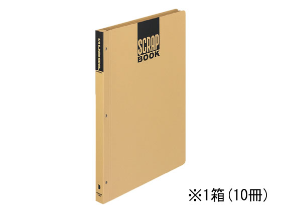 コクヨ スクラップブックD(とじ込み式) B4 10冊 ラ-44N 1箱(ご注文単位1箱)【直送品】