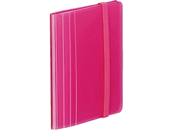 コクヨ カードホルダー(ノビータ)固定式 ミニタイプ ピンク メイ-N1212P 1冊(ご注文単位1冊)【直送品】