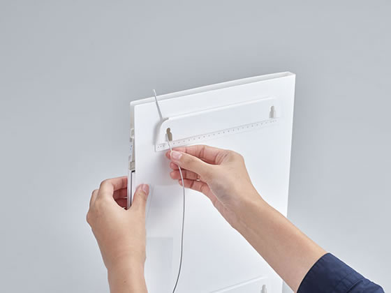 キングジム ハルファイル クリップ(A4変形) KSP5008シロ 1冊(ご注文単位1冊)【直送品】