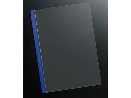 コクヨ レールクリヤーホルダー〈K2〉 A4 20枚収容 青 10冊 1パック(ご注文単位1パック)【直送品】