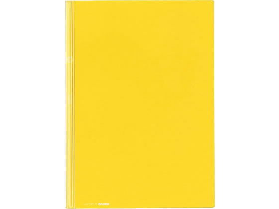 コクヨ レールクリヤーホルダー〈カラーズ〉A4 20枚収容 レモンイエロー 1冊(ご注文単位1冊)【直送品】